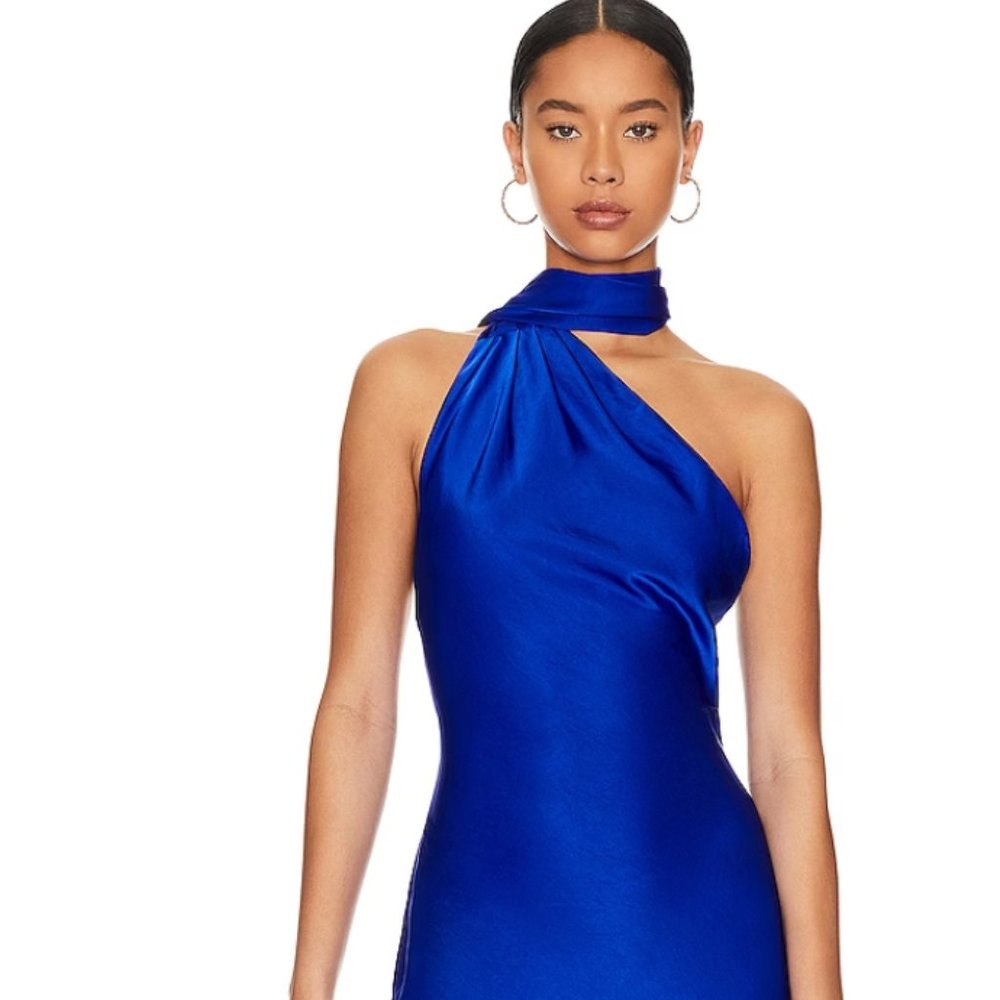 Revolve Alastair Satin Gown